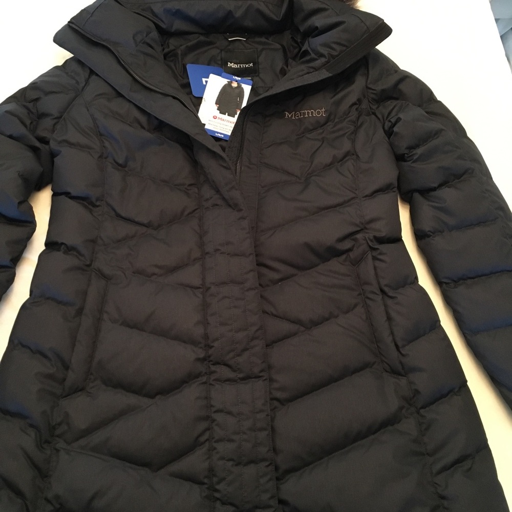 New with tags Marmot ladies long coat.